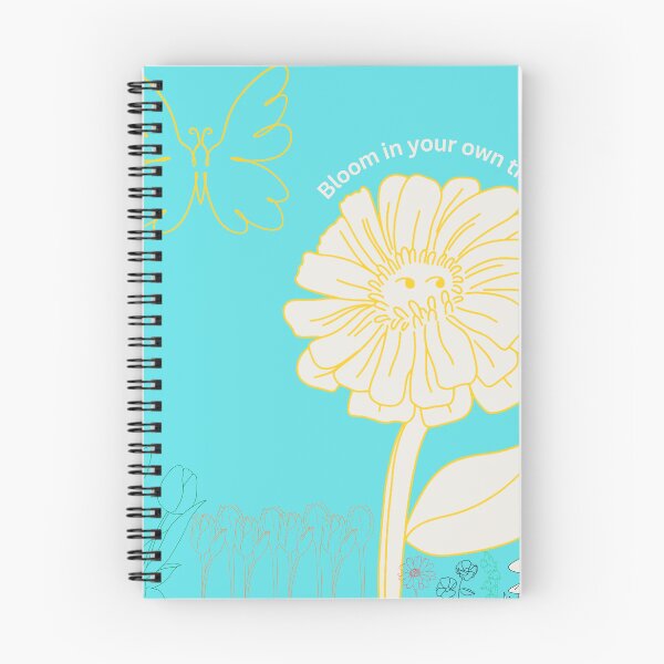 Item preview, Bloom in your own time retro flower butterfly  designed and sold by Jazzytouch.