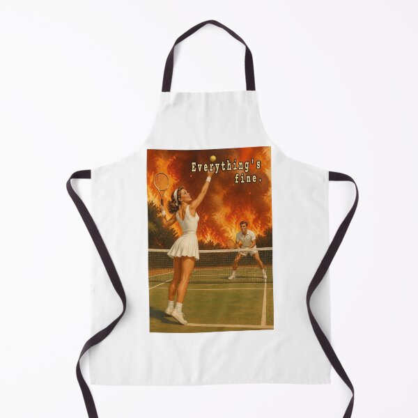 Item preview, Just keep playing tennis, everything's fine. designed and sold by Jason A. Clark.