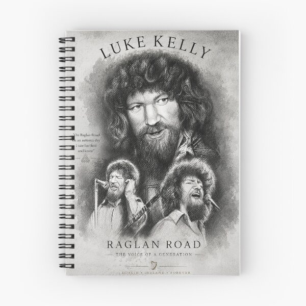 Item preview, Luke Kelly Portrait – Irish Folk Music Legend | The Dubliners designed and sold by ConorKeeganArt.