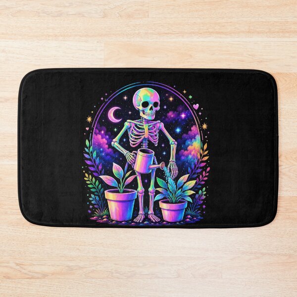 Item preview, Cosmic Rainbow Skeleton Gardener designed and sold by Hari Arts.