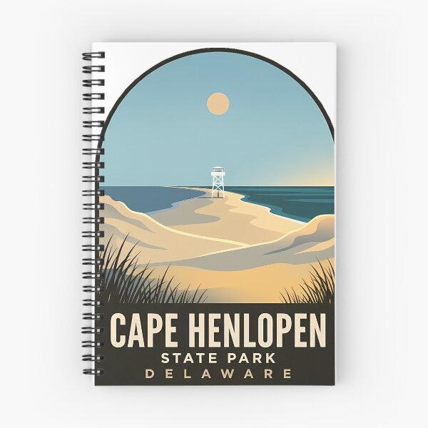 Item preview, Cape Henlopen State Park Delaware Travel Badge Sticker designed and sold by DetourDgn.
