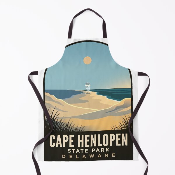 Item preview, Cape Henlopen State Park Delaware Travel Badge Sticker designed and sold by DetourDgn.