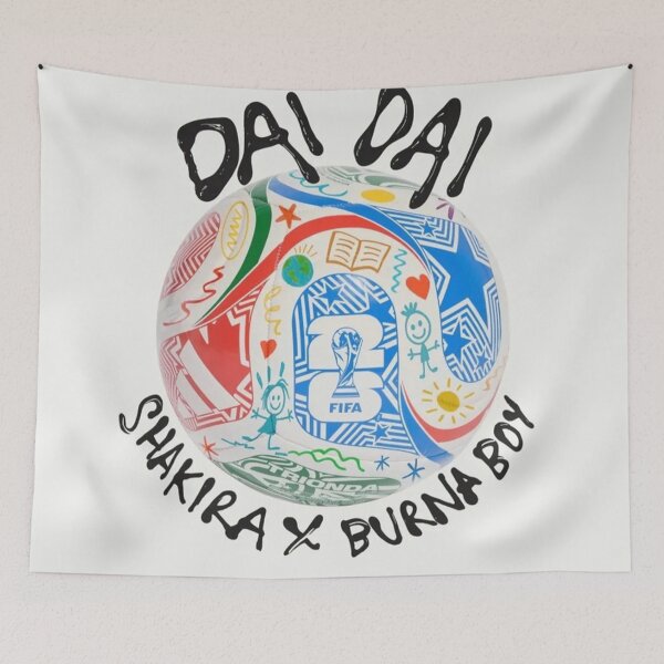 Item preview, Poster Dai Dai - FIFA World Cup Official Song 2026 designed and sold by CarolCombs.