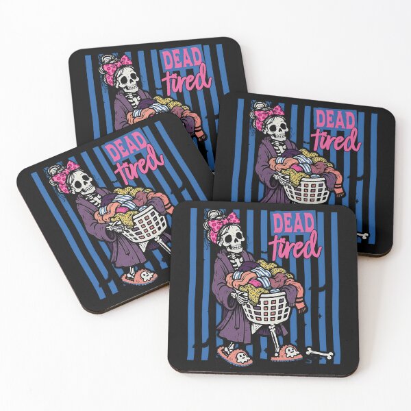 Item preview, Dead Tired Skeleton Mom Halloween designed and sold by KroghDs.