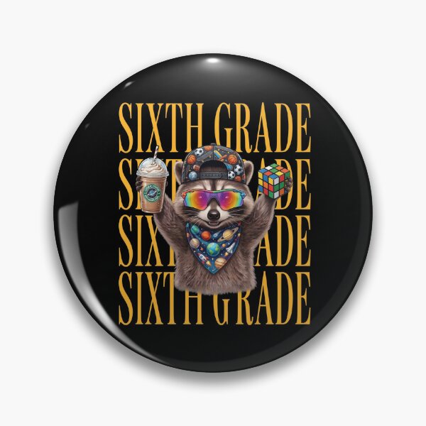 Item preview, Sixth Grade Funny Raccoon Back To School  designed and sold by CaneufeyCip.