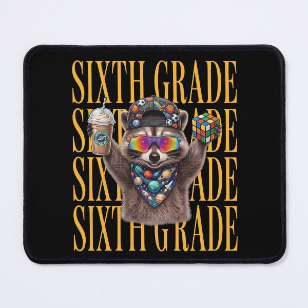 Item preview, Sixth Grade Funny Raccoon Back To School designed and sold by CaneufeyCip.