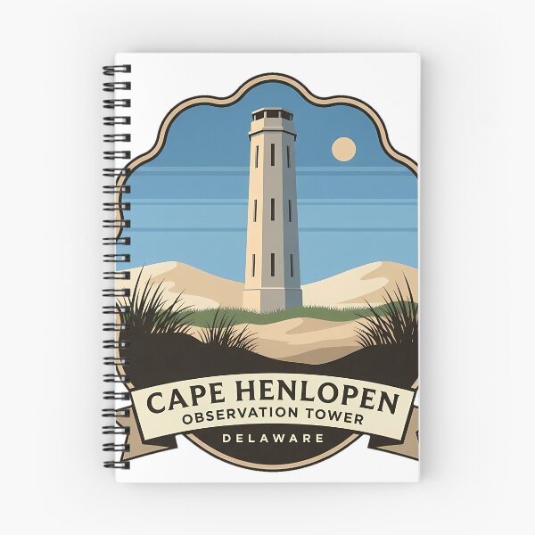 Item preview, Cape Henlopen WWII Observation Tower Sticker designed and sold by DetourDgn.