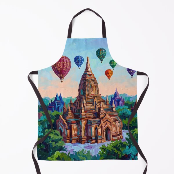 Item preview, Bagan Acrylic Travel Print Myanmar designed and sold by POSTERIOCREW.