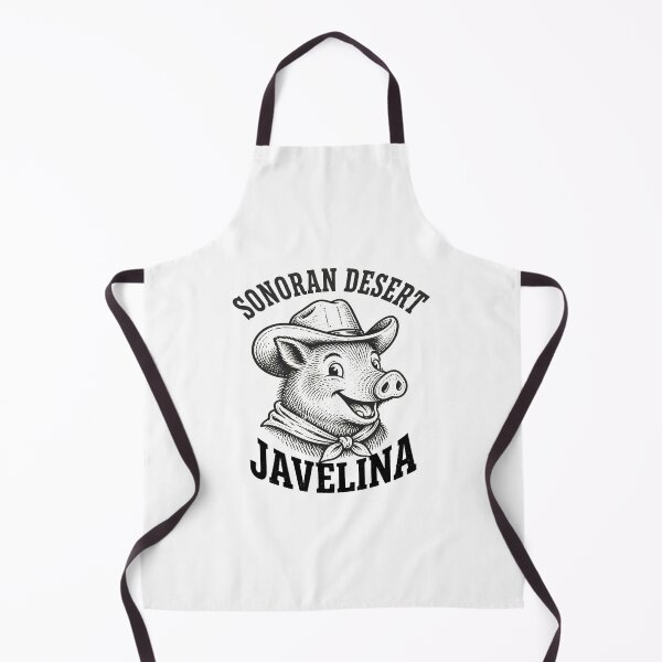 Item preview, Sonoran Desert Javelina – Vintage Western Cowboy Collared Peccary designed and sold by Art-Arcade6.