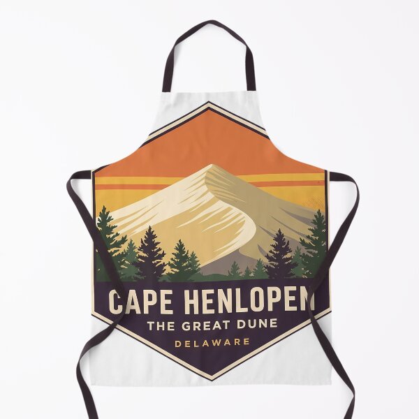 Item preview, Cape Henlopen Great Dune Sticker Delaware designed and sold by DetourDgn.