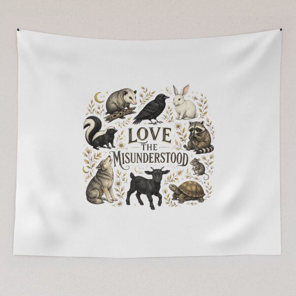 Item preview, Love The Misunderstood Animals designed and sold by felixpalette.
