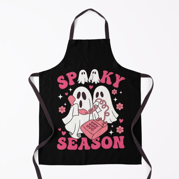Item preview, Spooky Season Cute Pink Halloween Ghost designed and sold by KroghDs.