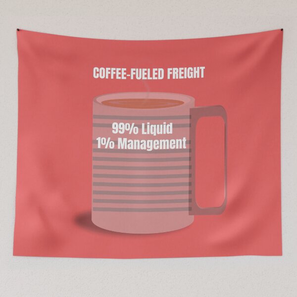 Item preview, Funny Coffee Mug 99 Percent Liquid 1 Percent Management Office Humor designed and sold by incognipress.