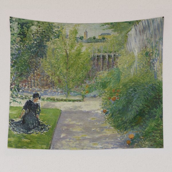 Item preview, Sunny Garden -August Macke designed and sold by tomorrowsart.