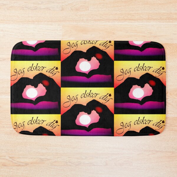 Item preview, Jeg elsker dig ( I love you in Danish) - Pop art designed and sold by Yamy Morrell Art and Design.