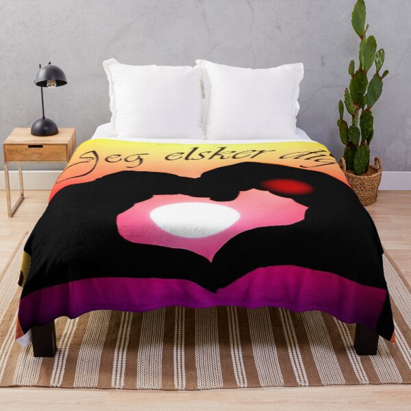 Item preview, Jeg elsker dig ( I love you in Danish) - Pop art designed and sold by Yamy Morrell Art and Design.