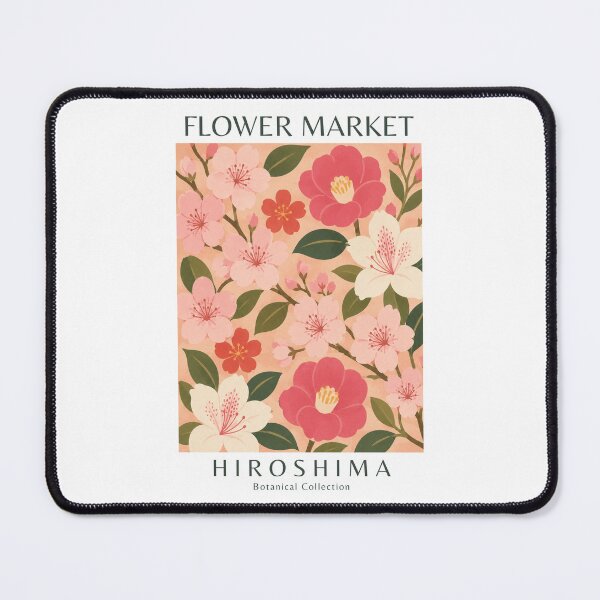 Item preview, Hiroshima - Flower Market designed and sold by StudioRedKoala.