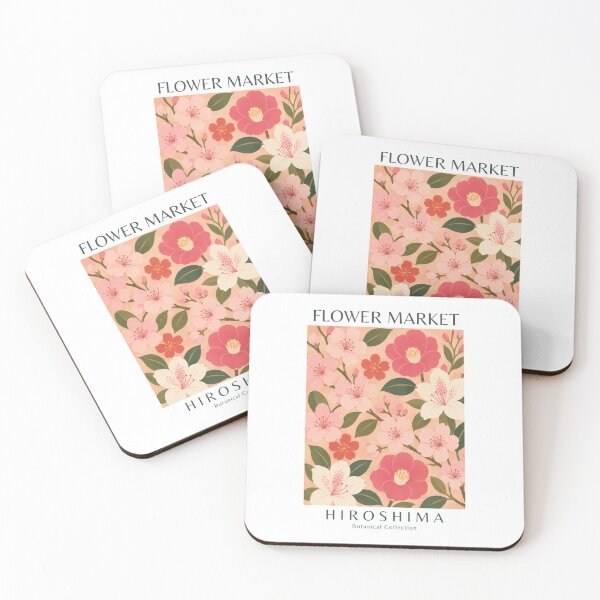 Item preview, Hiroshima - Flower Market designed and sold by StudioRedKoala.