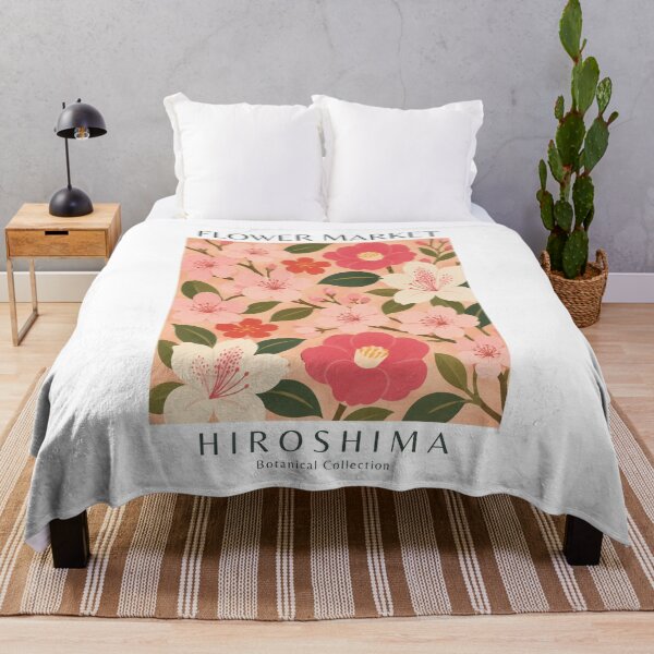 Item preview, Hiroshima - Flower Market designed and sold by StudioRedKoala.