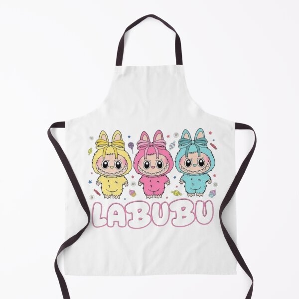 Item preview, Three Cute Pastel Labubu Kawaii Monsters Art designed and sold by AesthinkArt.