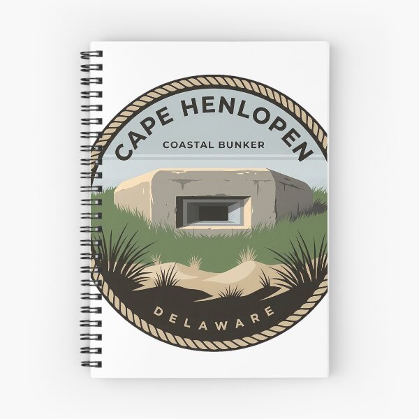 Item preview, Cape Henlopen WWII Bunker Ruins Sticker designed and sold by DetourDgn.