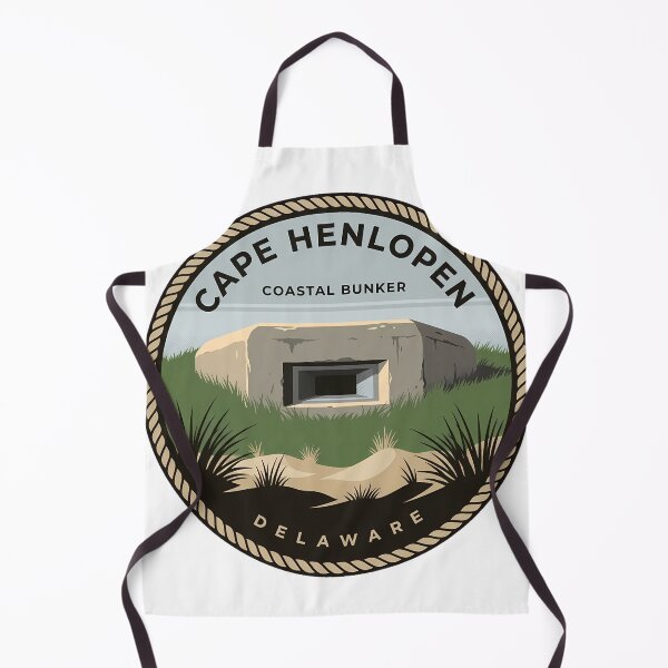Item preview, Cape Henlopen WWII Bunker Ruins Sticker designed and sold by DetourDgn.