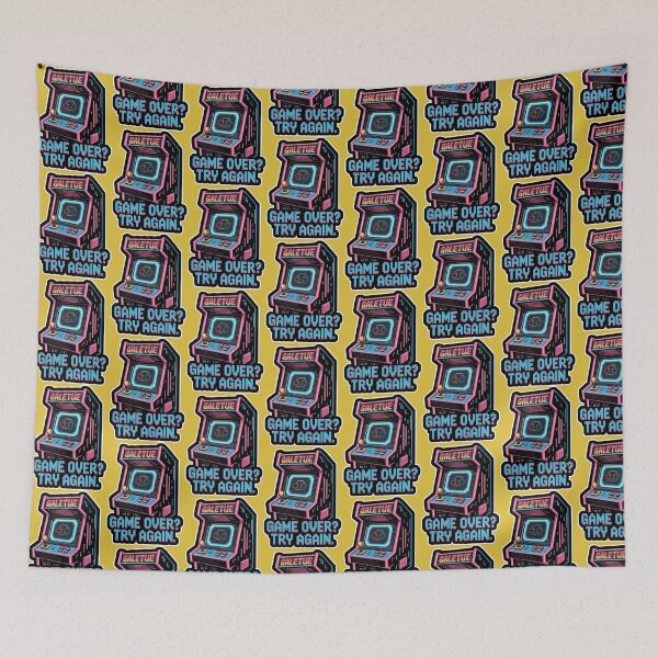 Item preview, Game Over Try Again designed and sold by ZooStateofMind.