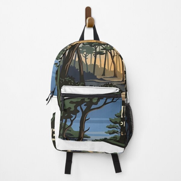 Item preview, Cape Henlopen Pitch Pine Forest Sticker designed and sold by DetourDgn.