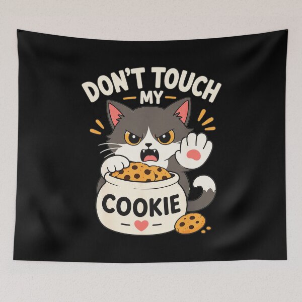 Item preview, Don't Touch My Cookie Grumpy Cat Protector designed and sold by SoyLamderma.
