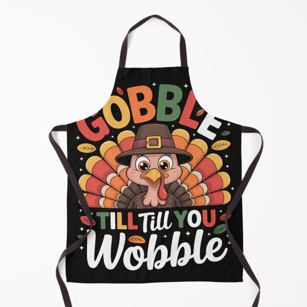 Item preview, Turkey Gobble Till You Wobble Pilgrim Toddler Thanksgiving designed and sold by TearsSan.