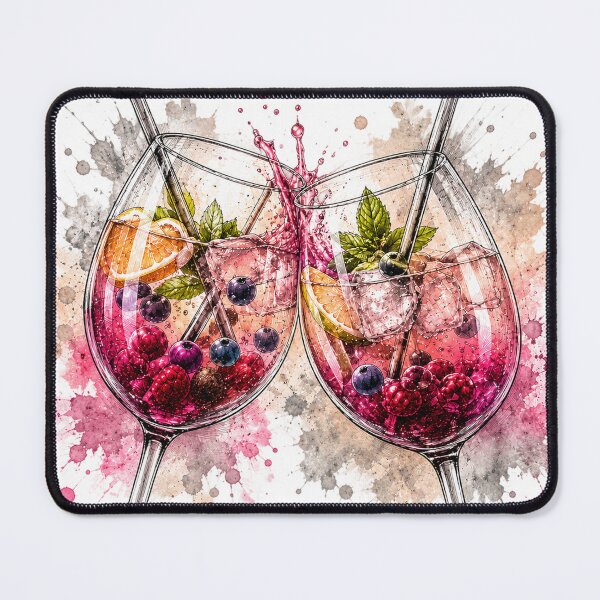Item preview, Berry Fruit Drink Line Art designed and sold by NOVS·94.