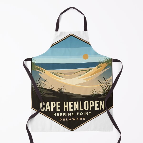 Item preview, Cape Henlopen Herring Point Overlook Sticker designed and sold by DetourDgn.