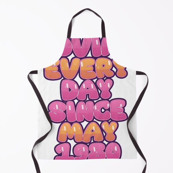 Item preview, AMANDO CADA DÍA DESDE MAYO DE 1980 designed and sold by TheIconSmith.