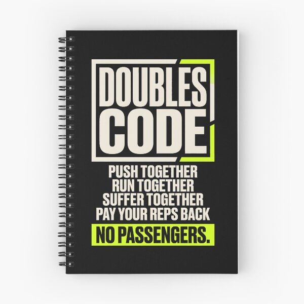Item preview, Fitness Partner Workout Motivation Doubles Code designed and sold by SplashTastic.