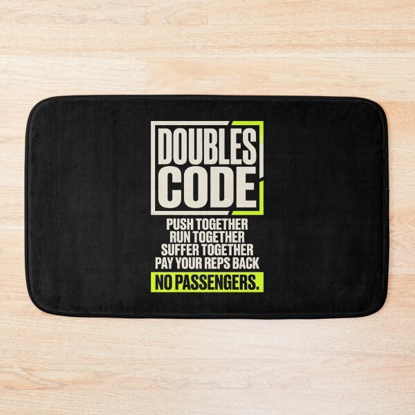 Item preview, Fitness Partner Workout Motivation Doubles Code designed and sold by SplashTastic.