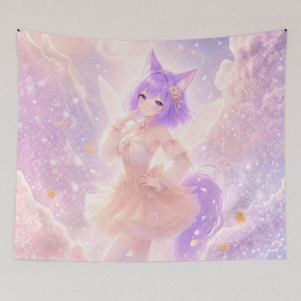 Item preview, fairy kitsune golden mist | 金色の妖狐ユメ designed and sold by MashiroPaw// Waaa… pastel chaos incoming.