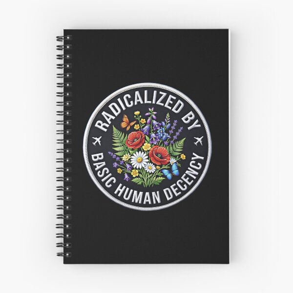 Item preview, Floral Radicalized by Basic Decency Feminist Activist designed and sold by fben-design.