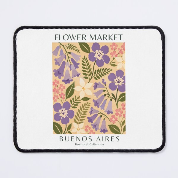 Item preview, Buenos Aires - Flower Market designed and sold by StudioRedKoala.
