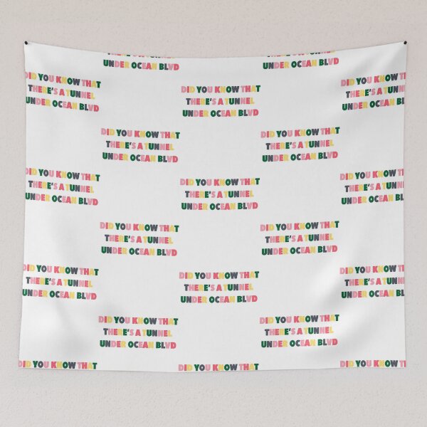 Item preview, Did You Know That There'S A Tunnel Under Ocean Blvd designed and sold by gagealita.