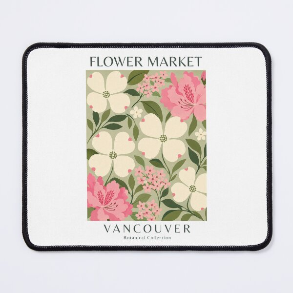 Item preview, Vancouver - Flower Market designed and sold by StudioRedKoala.