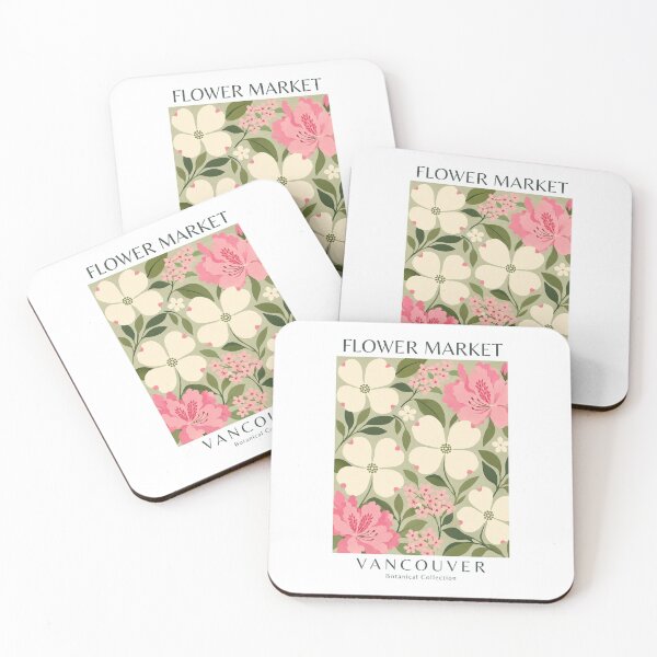 Item preview, Vancouver - Flower Market designed and sold by StudioRedKoala.