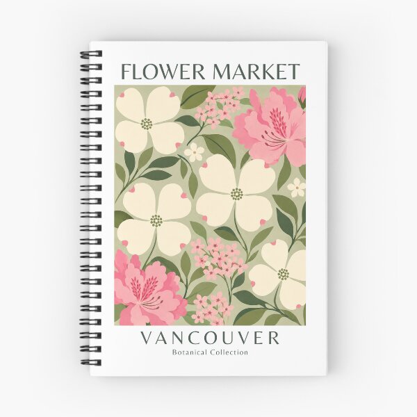 Item preview, Vancouver - Flower Market designed and sold by StudioRedKoala.