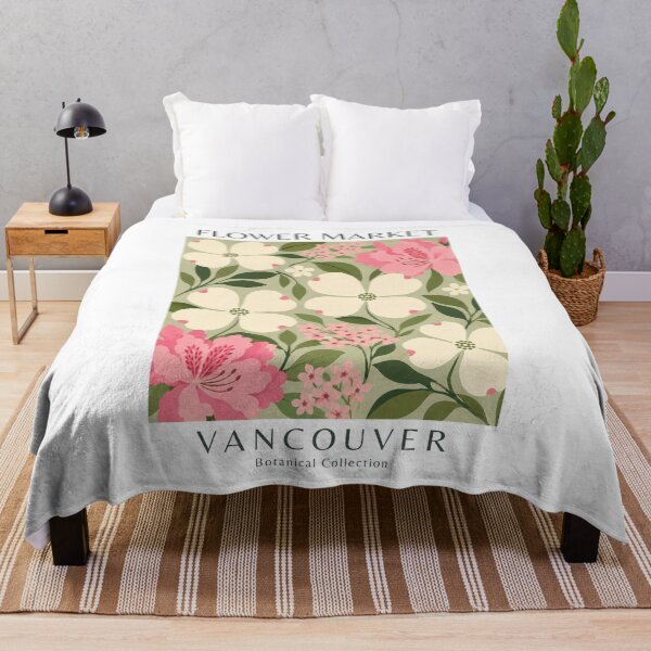 Item preview, Vancouver - Flower Market designed and sold by StudioRedKoala.