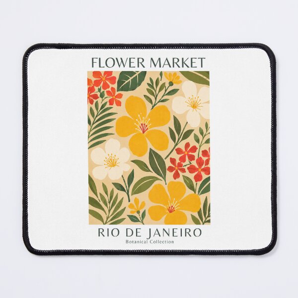Item preview, Rio de Janeiro - Flower Market designed and sold by StudioRedKoala.