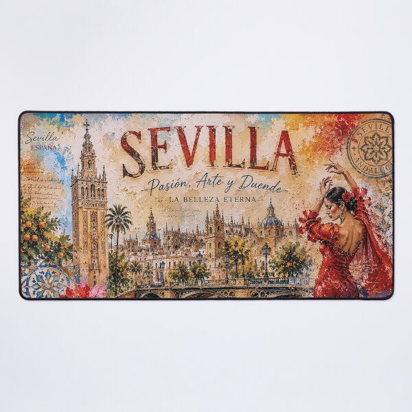 Item preview, Sevilla Postcard, Spain – A Beautiful city in Europe. designed and sold by GalleryKauffeld.