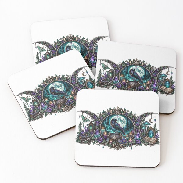 Item preview, Triple Moon Raven Magic designed and sold by LosthopeCreations.
