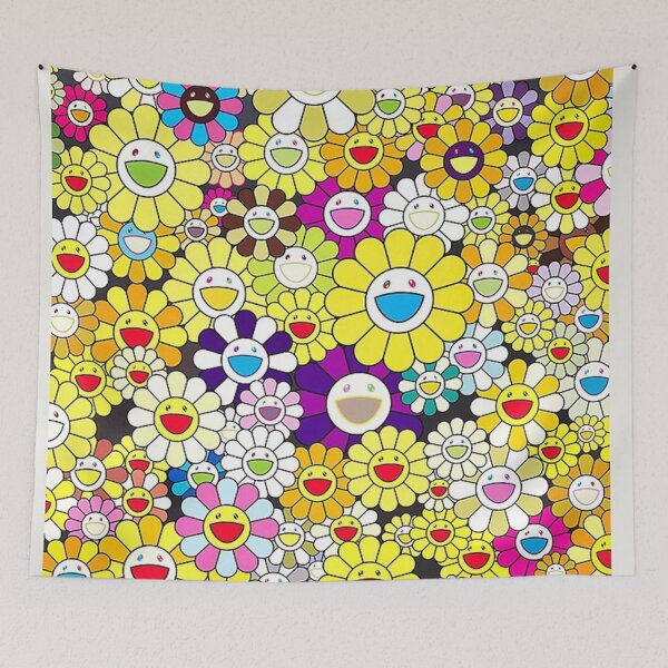 Item preview, Poster Takashi Murakami Yellow Flowers  designed and sold by ColemanOlmos.