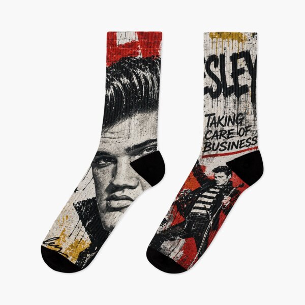 Item preview, Elvis Presley Street Art designed and sold by Shirts And Clothing XXX.