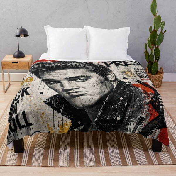 Item preview, Elvis Presley Street Art designed and sold by Shirts And Clothing XXX.