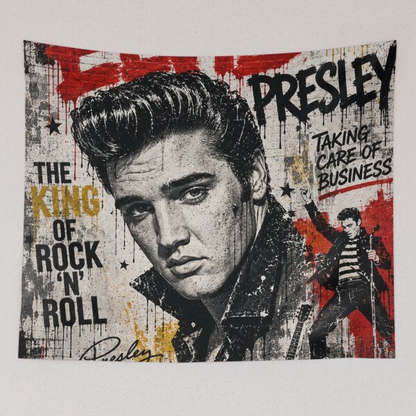 Item preview, Elvis Presley Street Art designed and sold by Shirts And Clothing XXX.